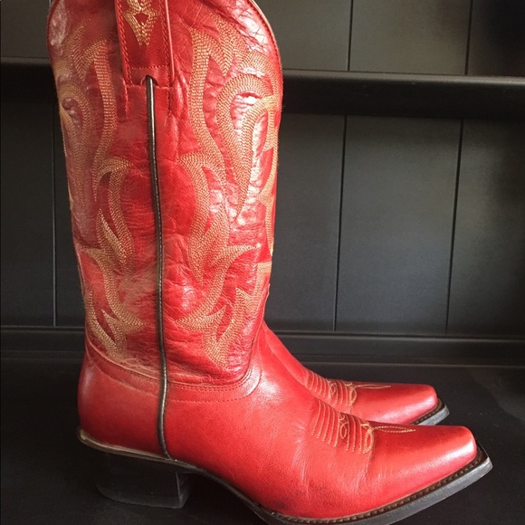 shyanne red boots
